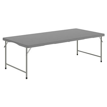 Flash Furniture Indoor/Outdoor Kids Bi-Fold Plastic Folding Table - 30x60