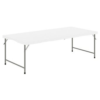 Flash Furniture Indoor/Outdoor Kids Bi-Fold Plastic Folding Table - 30x60