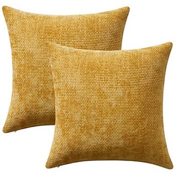 2 Pack Decorative Couch Throw Pillow Covers 18x18 in,Modern Boho Accent,for Home Decor Bed Sofa