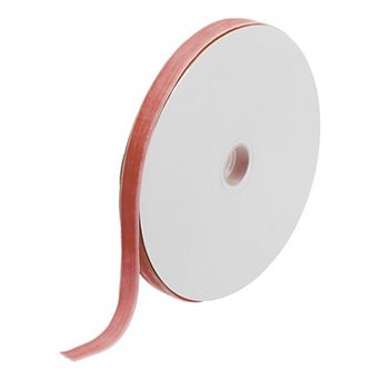 Velvet Ribbon 5/8 Inch x 25 Yard Single Face Spool Silky for DIY Crafts Gift Wrapping