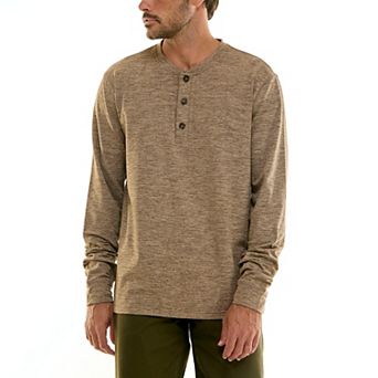Men's Hallstatt Brushed Soft Long Sleeve Henley Top