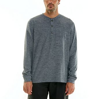Men's Hallstatt Brushed Soft Long Sleeve Henley Top