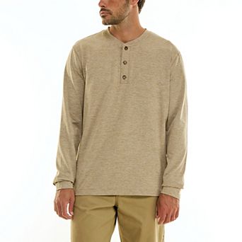 Men's Hallstatt Brushed Soft Long Sleeve Henley Top