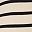 White Beige Striped