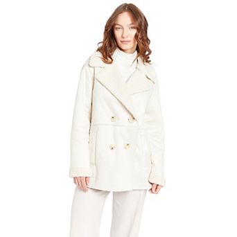 Women's Fleet Street Faux Shearling Car Coat