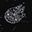 Black Starry Print