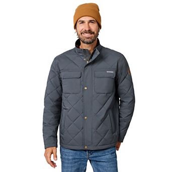 Free Country Men's Quilted Snap Front Barn Jacket