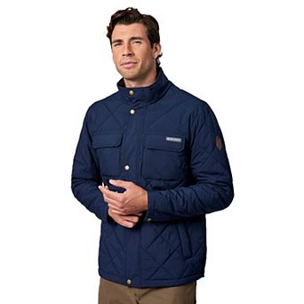 Free Country Men's Quilted Snap Front Barn Jacket