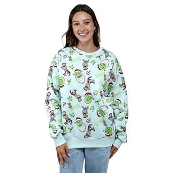 DreamWorks Shrek Holiday Fleece Pullover Sweatshirt