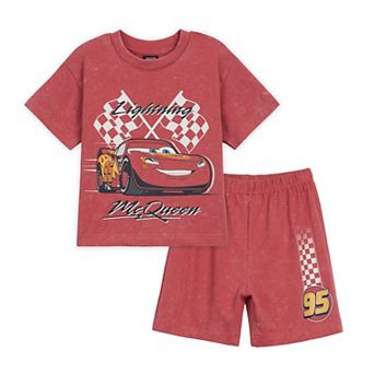 Disney's Cars 2 pc Tee and Shorts Set