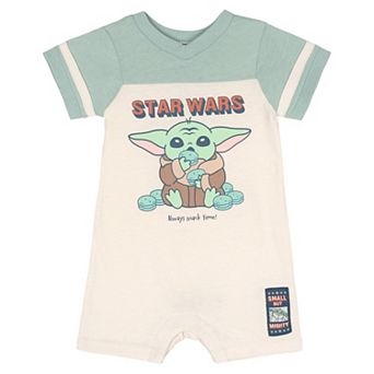 Star Wars The Mandalorian Grogu Athletic One Piece Romper