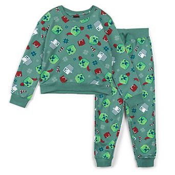 Minecraft Fleece Sweatshirt and Joggers Set