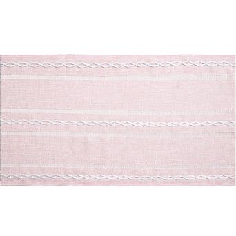 Embroidered Hollow Cotton Linen Table Runner