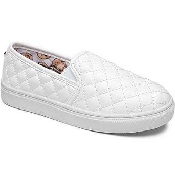 HOMEHOT Girls Slip On Shoes Walking Casual Sneakers for Little Big Kids