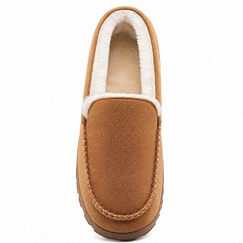 Men's Plush Memory Foam Slippers