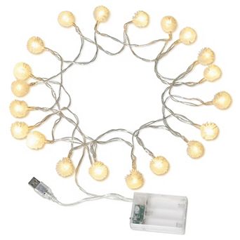 Exclusive Pom Pom Decor Lights, Cozy Modern Fairy Lamps 9.8FT 20 Bulbs