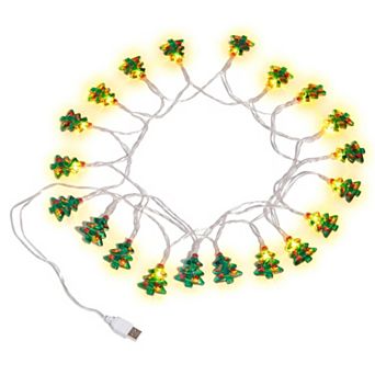Durable and Whimsical Decor Lights for Indoor Holiday Decor 9.8FT 20 Bulbs