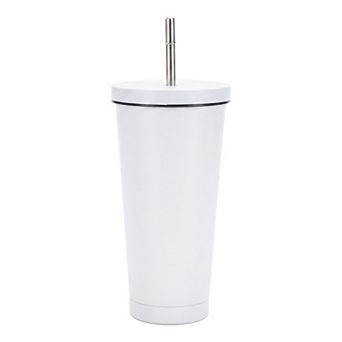 25 oz Stainless Steel Vacuum Insulated Tumbler with Straw Leak Proof