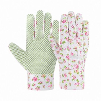 1Pair Printed Protective Gardening Gloves
