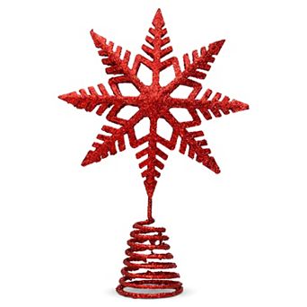 Openwork Glittering Snowflake, Luxury Radiant Spring Mount