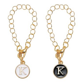 2 Pack Letter Charm Accessories for Stanley Tumbler Cup, Initial Name ID Personalized Handle Charm