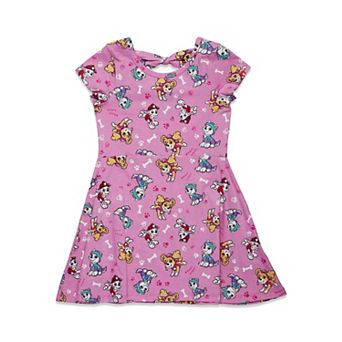 Nickelodeon Paw Patrol Short Sleeve Skater Dress