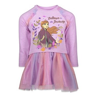 Disney's Frozen Long Sleeve Tutu Dress