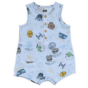 Star Wars Sleeveless Gauze Romper
