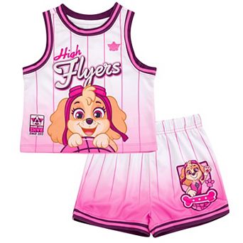 Paw Patrol Skye Athletic 2 pc Tank Top and Shorts Set