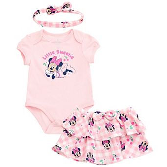 Disney's Minnie Mouse Bodysuit and Skirt Set