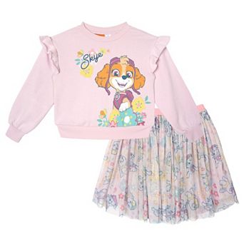 Paw Patrol Sweatshirt and Tulle Skirt Set