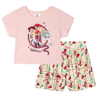 Disney's Frozen 2 pc T-Shirt and Skort Set
