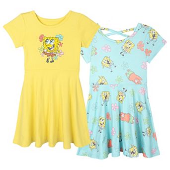 SpongeBob SquarePants 2-Pack Skater Dresses