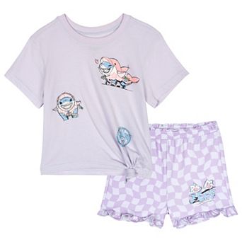 Marvel Rivals Jeff 2 pc T-Shirt and French Terry Shorts Set