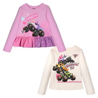 Monster Jam 2-Pack Long Sleeve T-Shirts