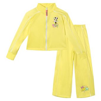 Disney's Minnie Mouse Athletic Zip-Up Jacket and Pants Set