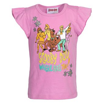 Scooby-Doo Glitter Graphic T-Shirt