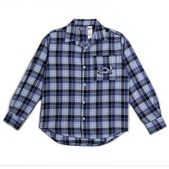 Disney's Lilo & Stitch Long Sleeve Button Down Shirt