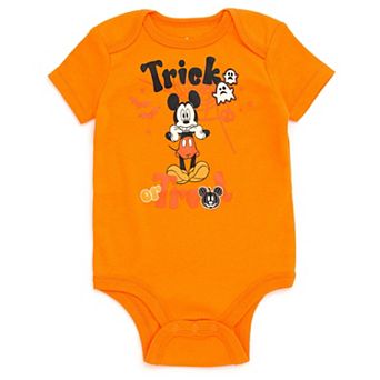 Disney's Mickey Mouse Holiday Short Sleeve Bodysuit