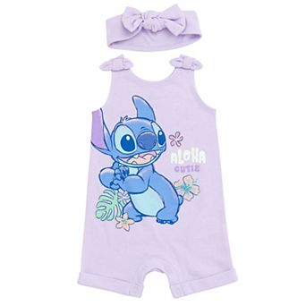 Disney's Lilo & Stitch Sleeveless Romper and Headband Set