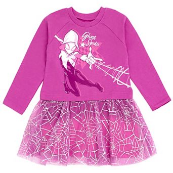 Marvel Spider-Verse Ghost-Spider Cosplay Tutu Dress