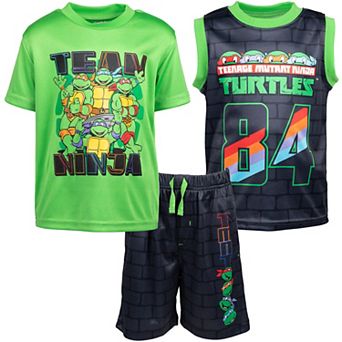 Teenage Mutant Ninja Turtles Athletic Tee Tank and Shorts Set
