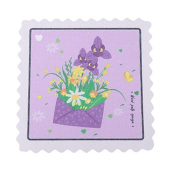 1 pc Lightweight Dishwashing Sponge Purple