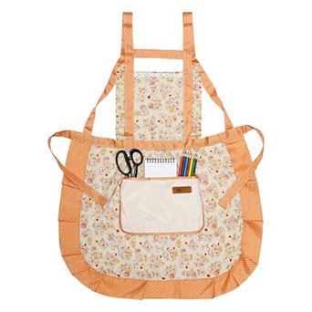 Aprons for Women with Pockets Floral Kitchen Apron Cooking Durable Aprons 28.4x25.6 inch