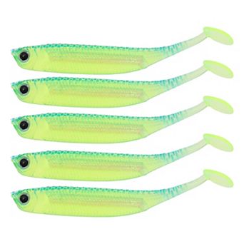 2.56"x2.2g Paddle Tail Swimbaits, Fishing Lures for Bass Fishing 5 pc