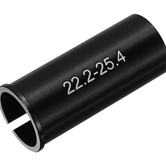 22.2mm(ID)1.5mm(T), Bicycle Seat Post Adapter Shim Black