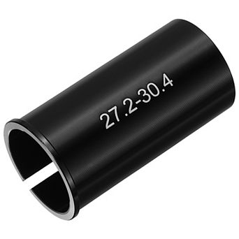 30.4mm(CD)32.5mm(OD)27.2mm(ID)1.5mm(T), Bicycle Seat Post Adapter Shim Black