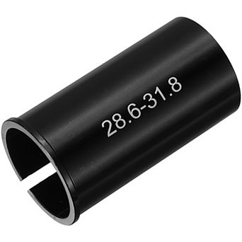 28.6mm(ID)1.5mm(T), Bicycle Seat Post Adapter Shim Black