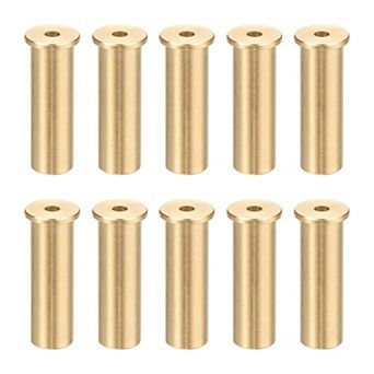 0.87 inch Golf Brass Tip Weights, Club Weight Head Accessories Reusable Plug 10Pcs, Yellow Bronze