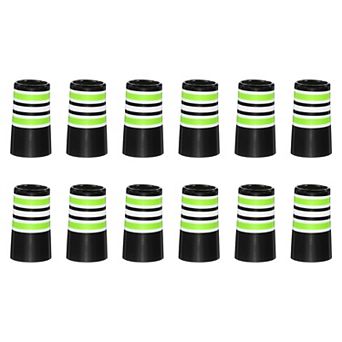 0.98 Inch Golf Ferrules, Taper Tip Shaft Golf Iron Ferrules CAP Shaft Tip Protector 12 pc
